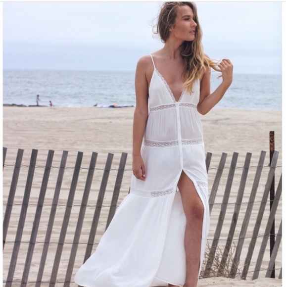 V-neck Strappy Maxi - Picture 4 of 4